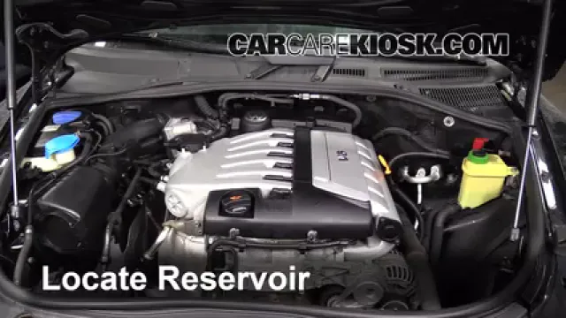 2004 Volkswagen Touareg V6 3.2L V6 Windshield Washer Fluid Add Fluid